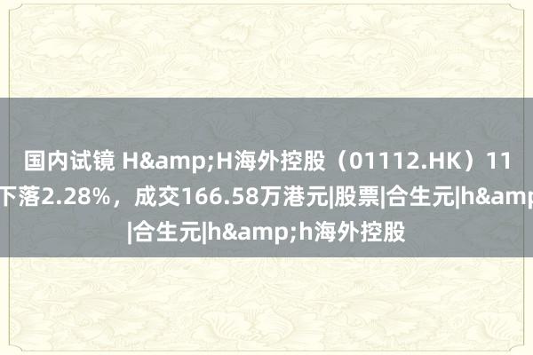 国内试镜 H&H海外控股（01112.HK）11月11日收盘下落2.28%，成交166.58万港元|股票|合生元|h&h海外控股